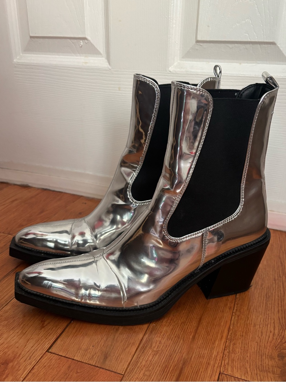 Circus by Sam Edelman Silver Boots